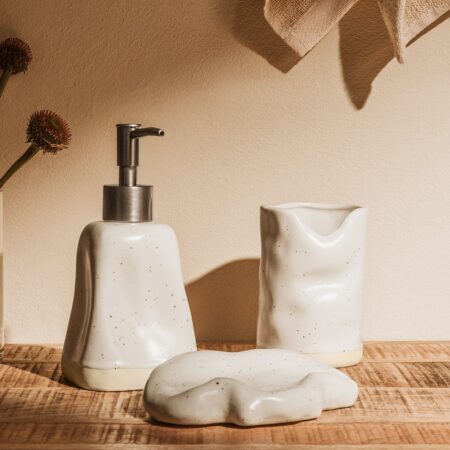 Set da bagno in gres Tuvan