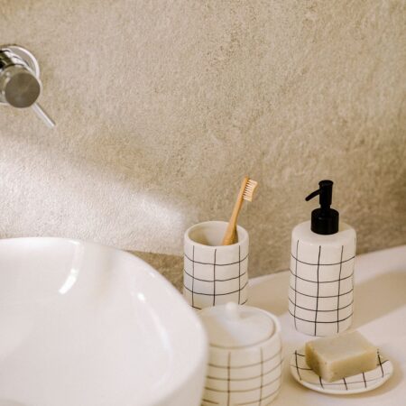 Set da bagno in gres Yolven