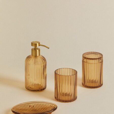 Set da bagno in vetro Gariel