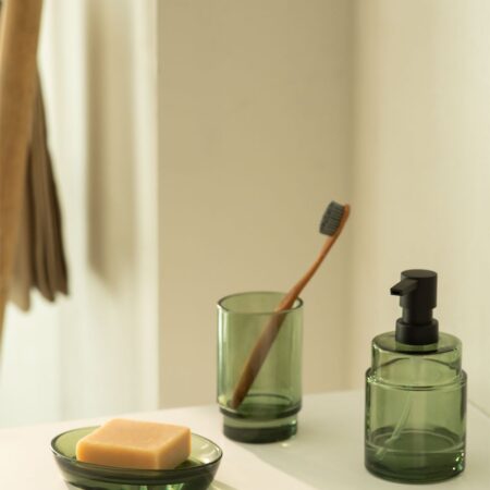 Set da bagno in vetro Helmont