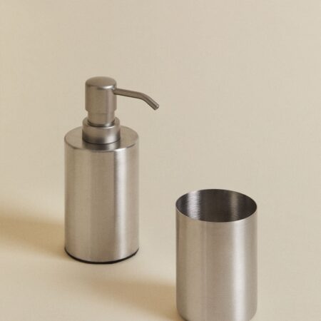 Set da bagno Valdio in acciaio inossidabile