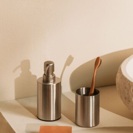 Set da bagno Valdio in acciaio inossidabile