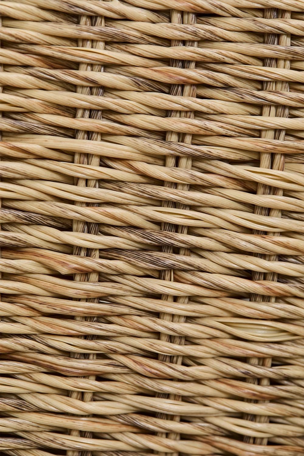 Set da giardino Leilan con 2 poltrone e un tavolino in legno di acacia e rattan