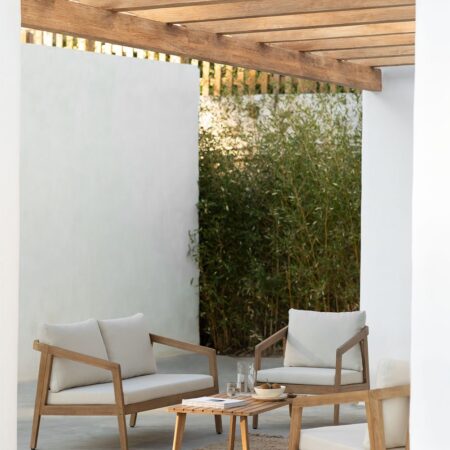 Set da giardino in legno di acacia Kaela