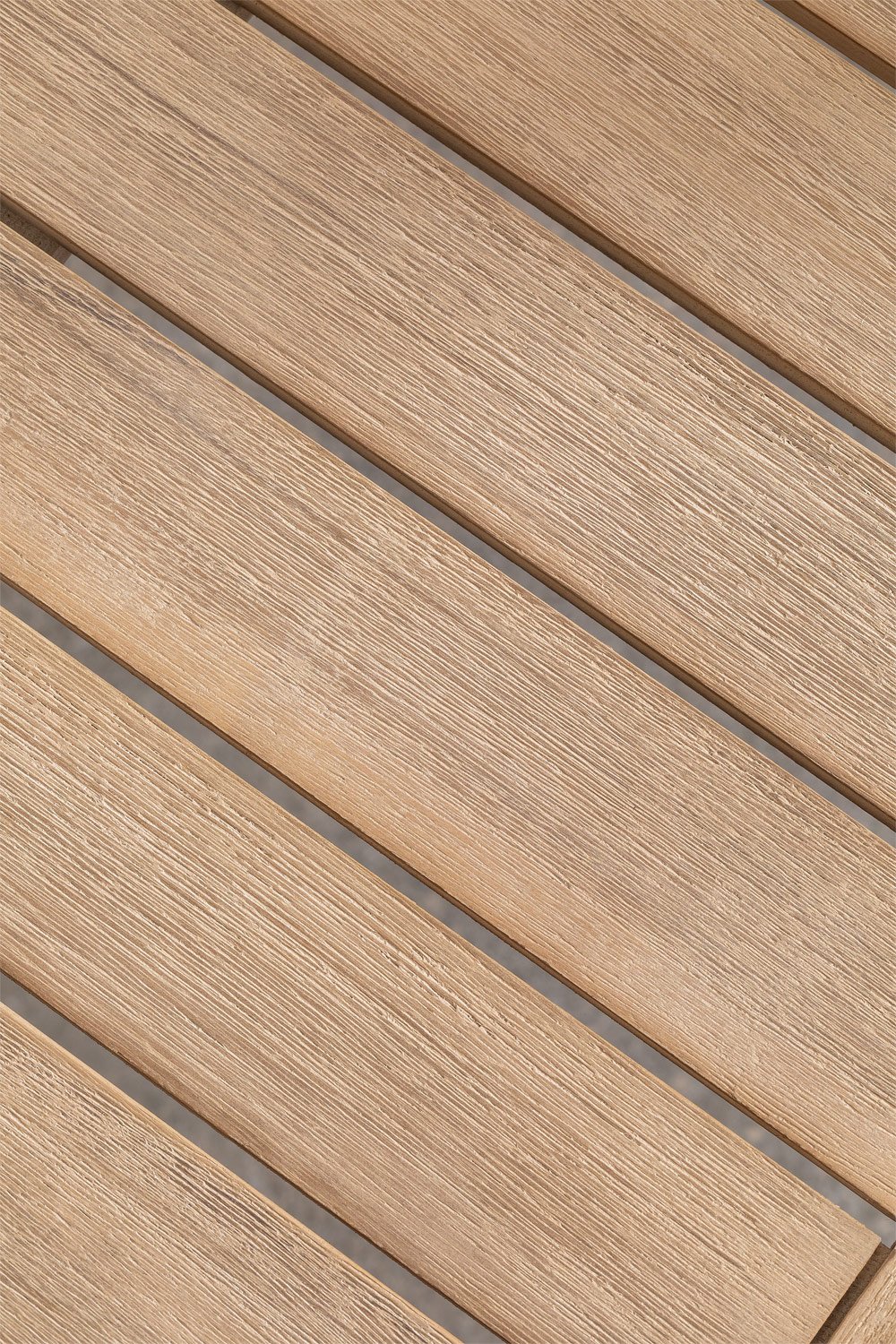 Set da giardino con divano 3 posti e tavolino in legno di acacia di Dunein