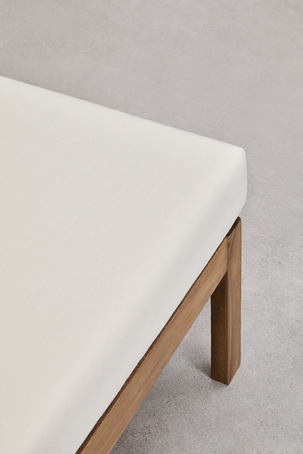 Set di divani modulari Branson in legno di acacia, 2 pezzi, con braccioli e 2 poltrone
