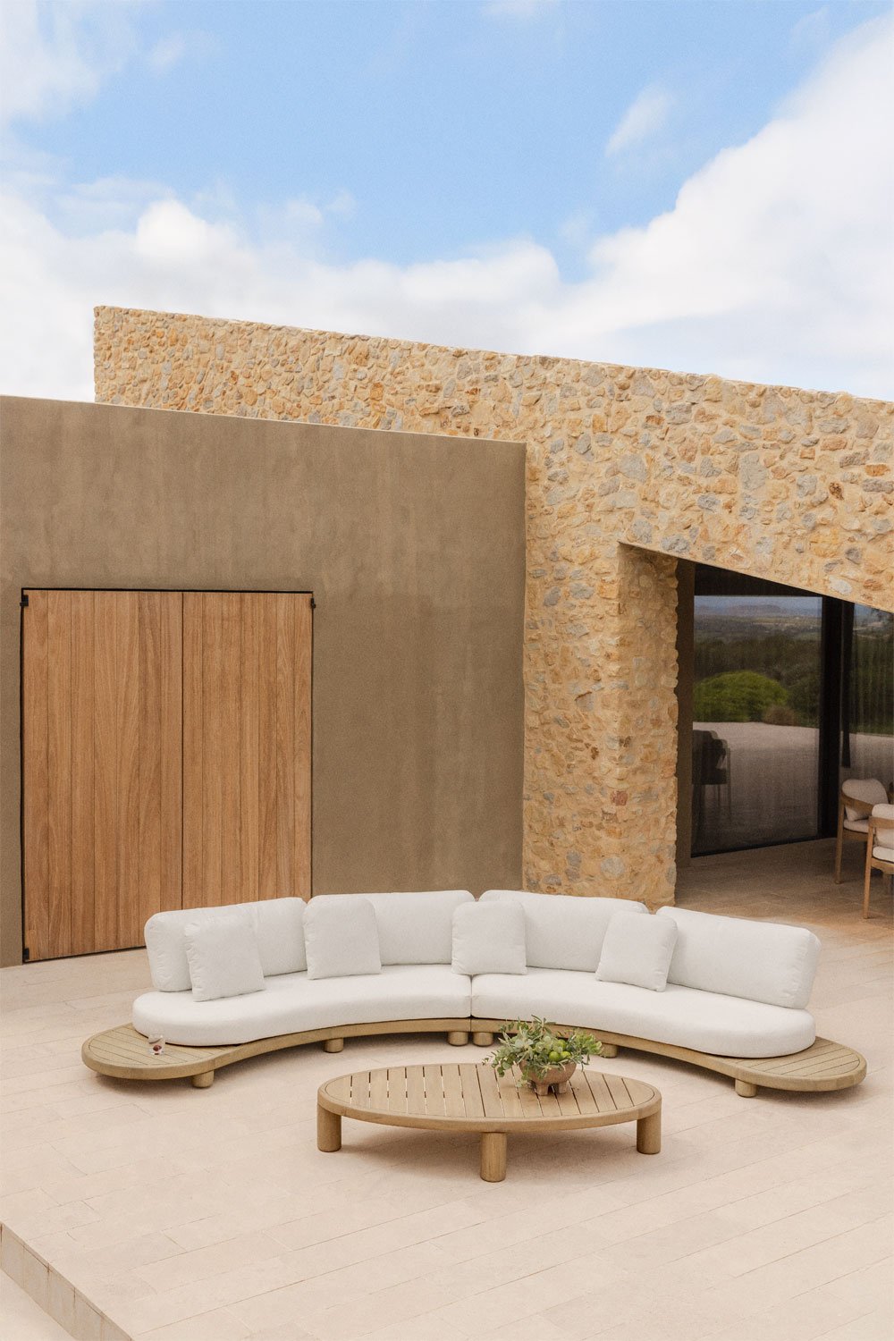 Set da giardino in legno di acacia Jerome
