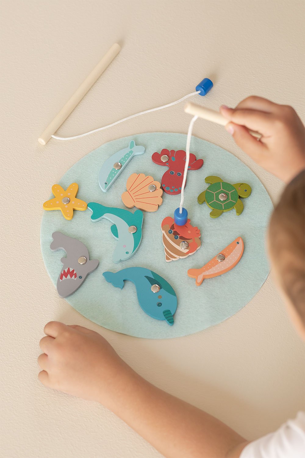 Set da pesca in legno Pescy Kids