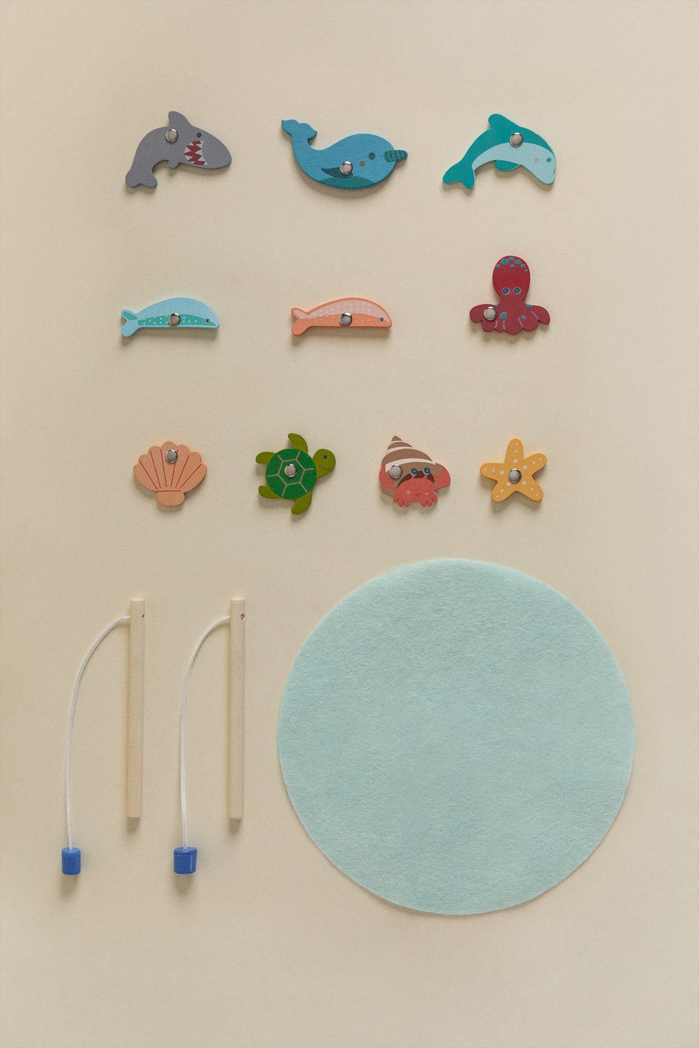 Set da pesca in legno Pescy Kids