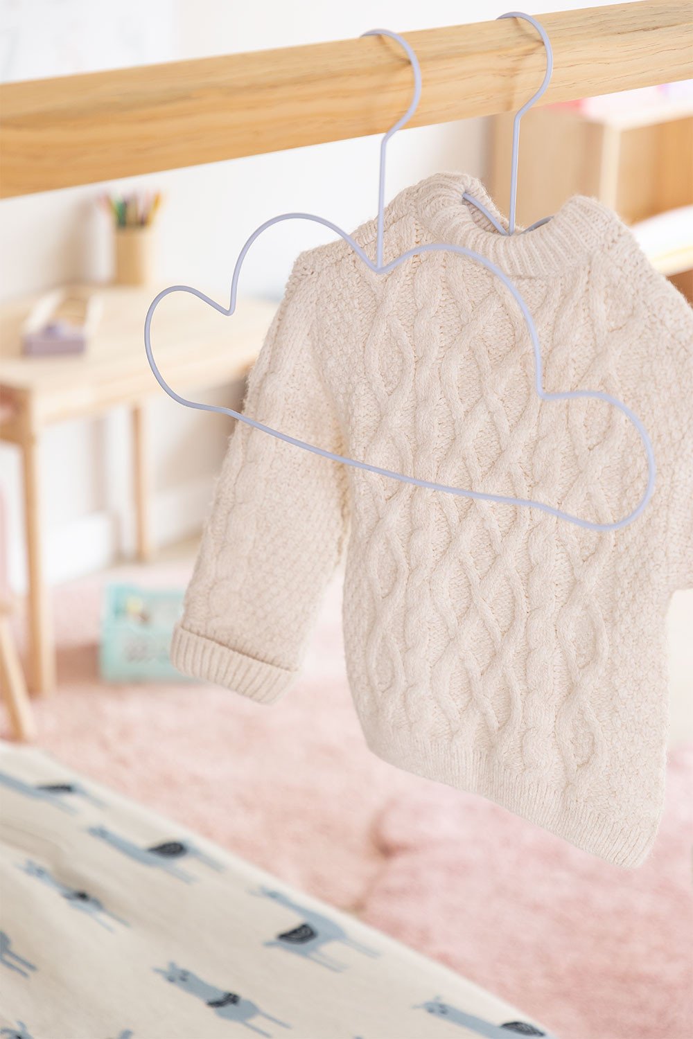 Set di 2 appendiabiti Nubi Kids
