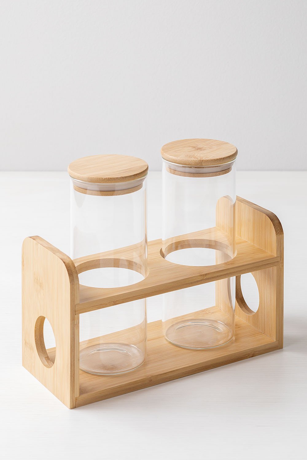 Set di 2 barattoli in vetro (Ø8,2 cm) Seyne