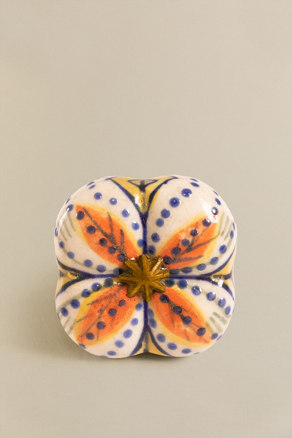 Set di 2 pomelli in Ceramica Flowe