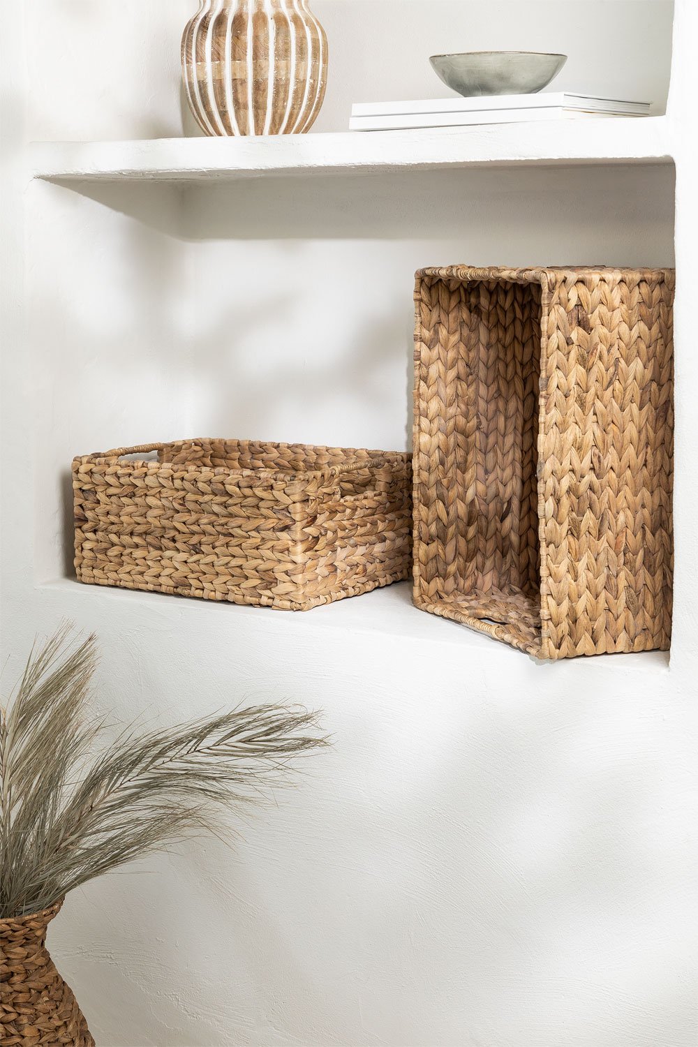 Set di 2 cesti portaoggetti Borba