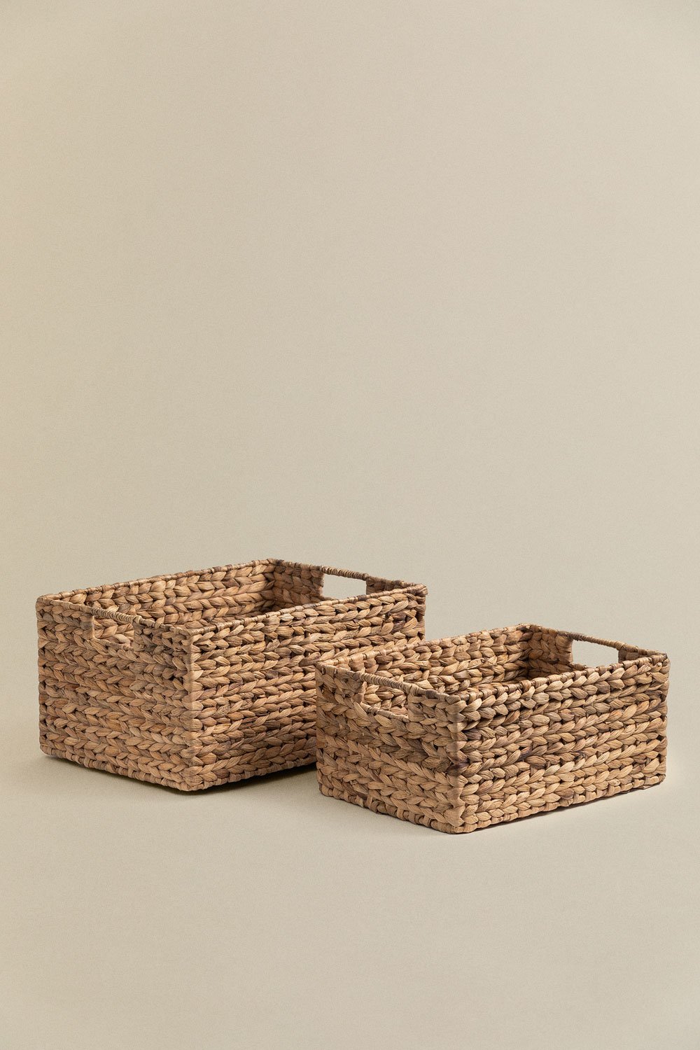 Set di 2 cesti portaoggetti Borba