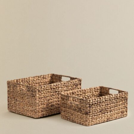 Set di 2 cesti portaoggetti Borba