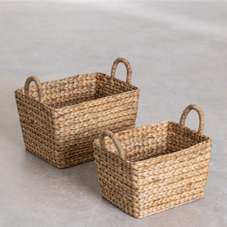 Set di 2 cestini portaoggetti Maues