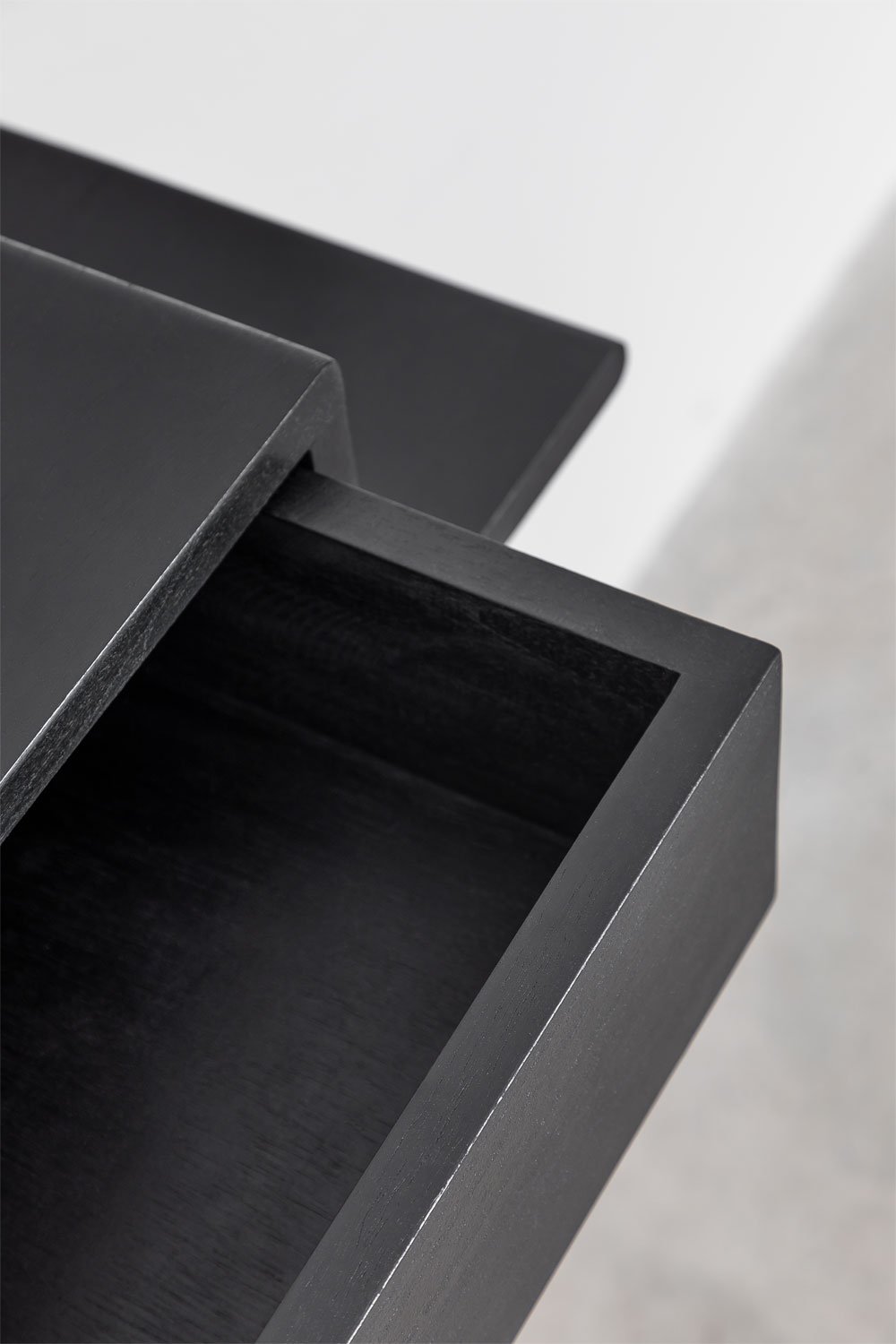 Set di 2 comodini da parete in legno Harald