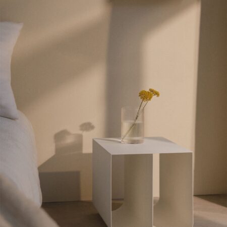 Set di 2 comodini quadrati (40 x 40 cm) Olavi