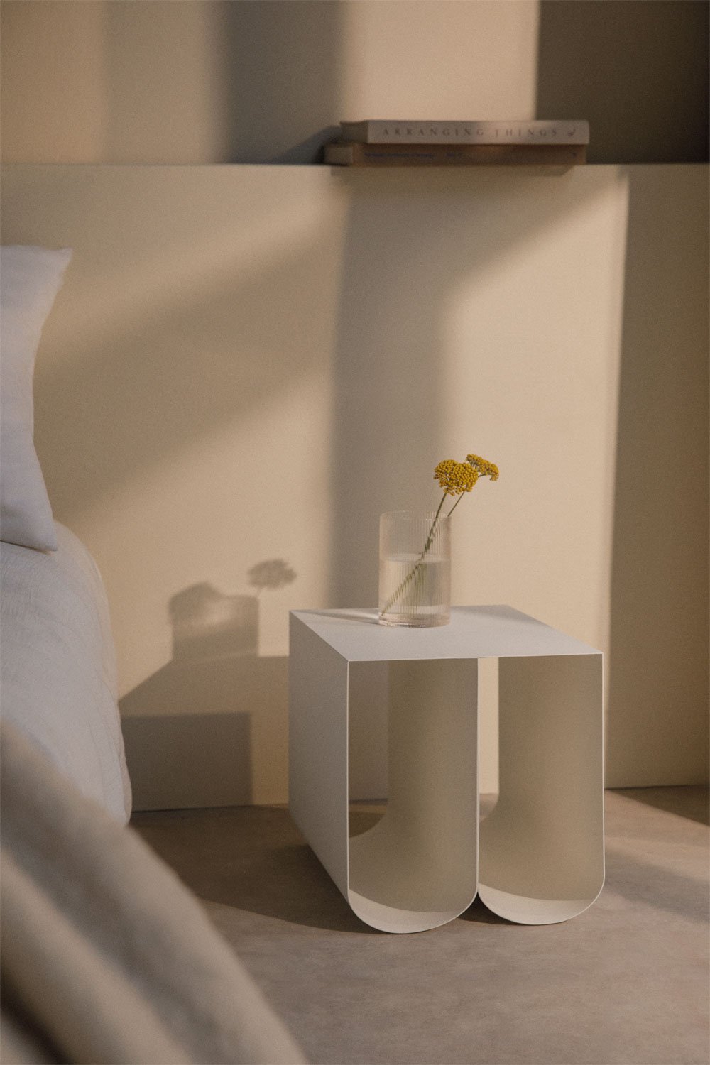 Set di 2 comodini quadrati (40 x 40 cm) Olavi