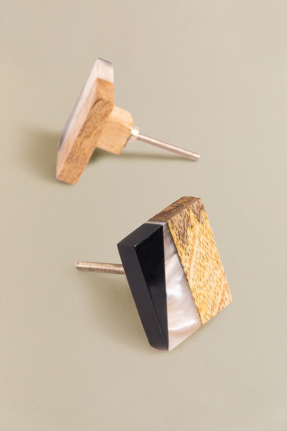 Set di 2 pomelli  Aloeb