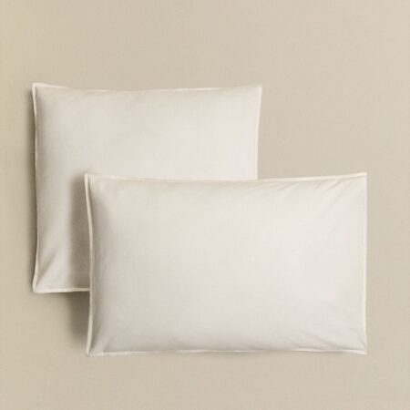 Set di 2 federe in lino Sorana da 160 gr/m²