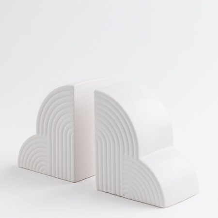 Set di 2 Fermalibri in Ceramica Belzer