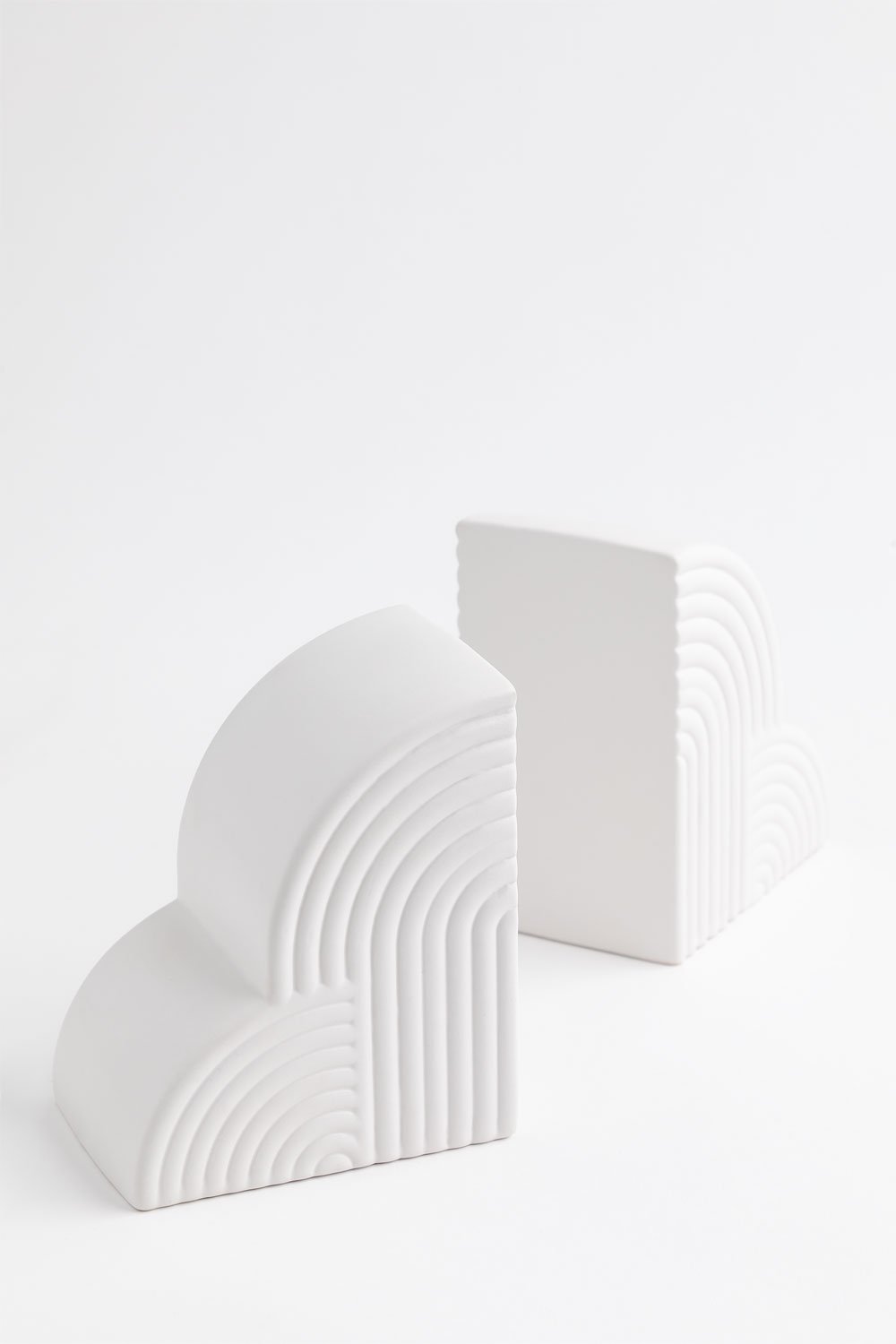 Set di 2 Fermalibri in Ceramica Belzer