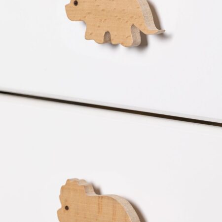 Set di 2 pomelli in legno di faggio Seras Kids