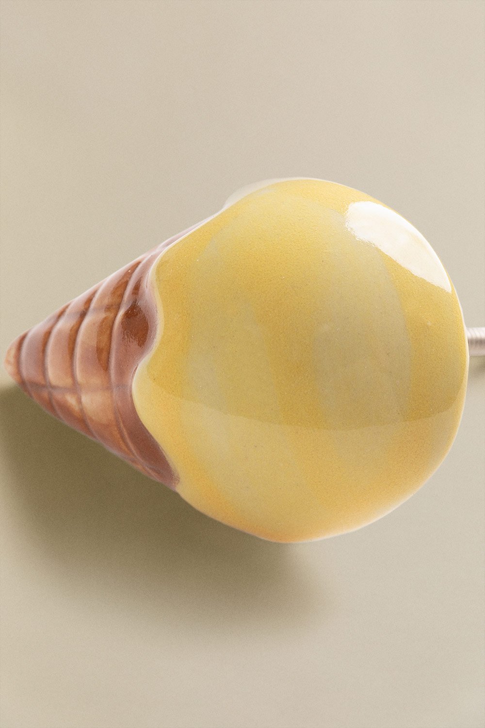 Set di 2 pomelli in ceramica Ice Cream Style Kids