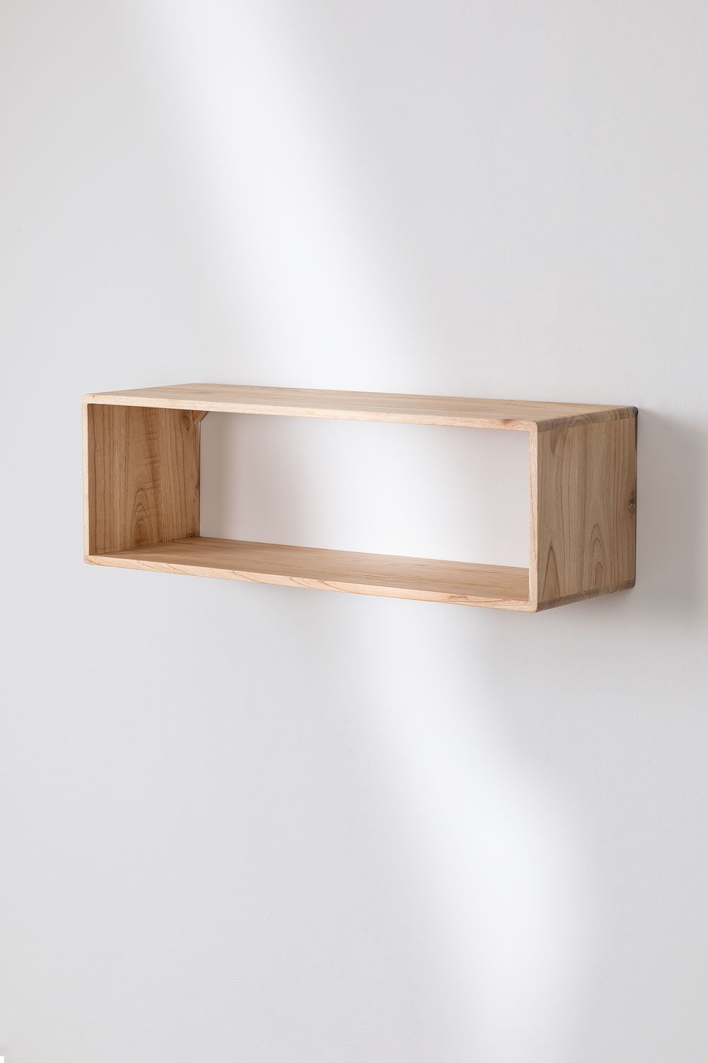 Set di 2 mensole da parete in legno Deleyna