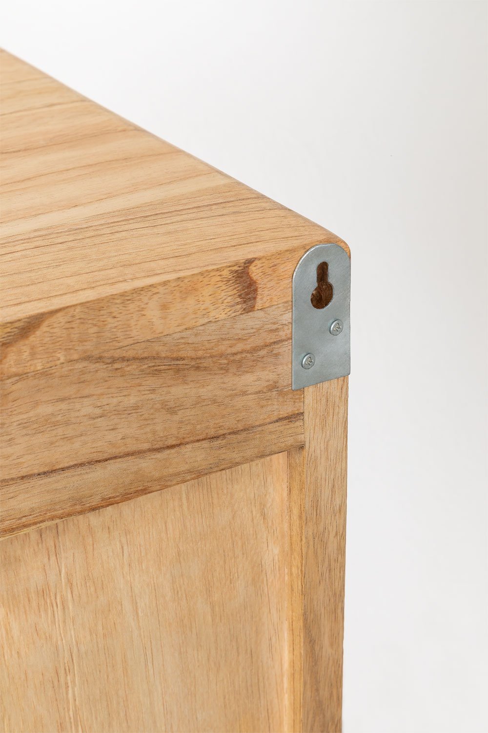 Set di 2 mensole da parete in legno Deleyna