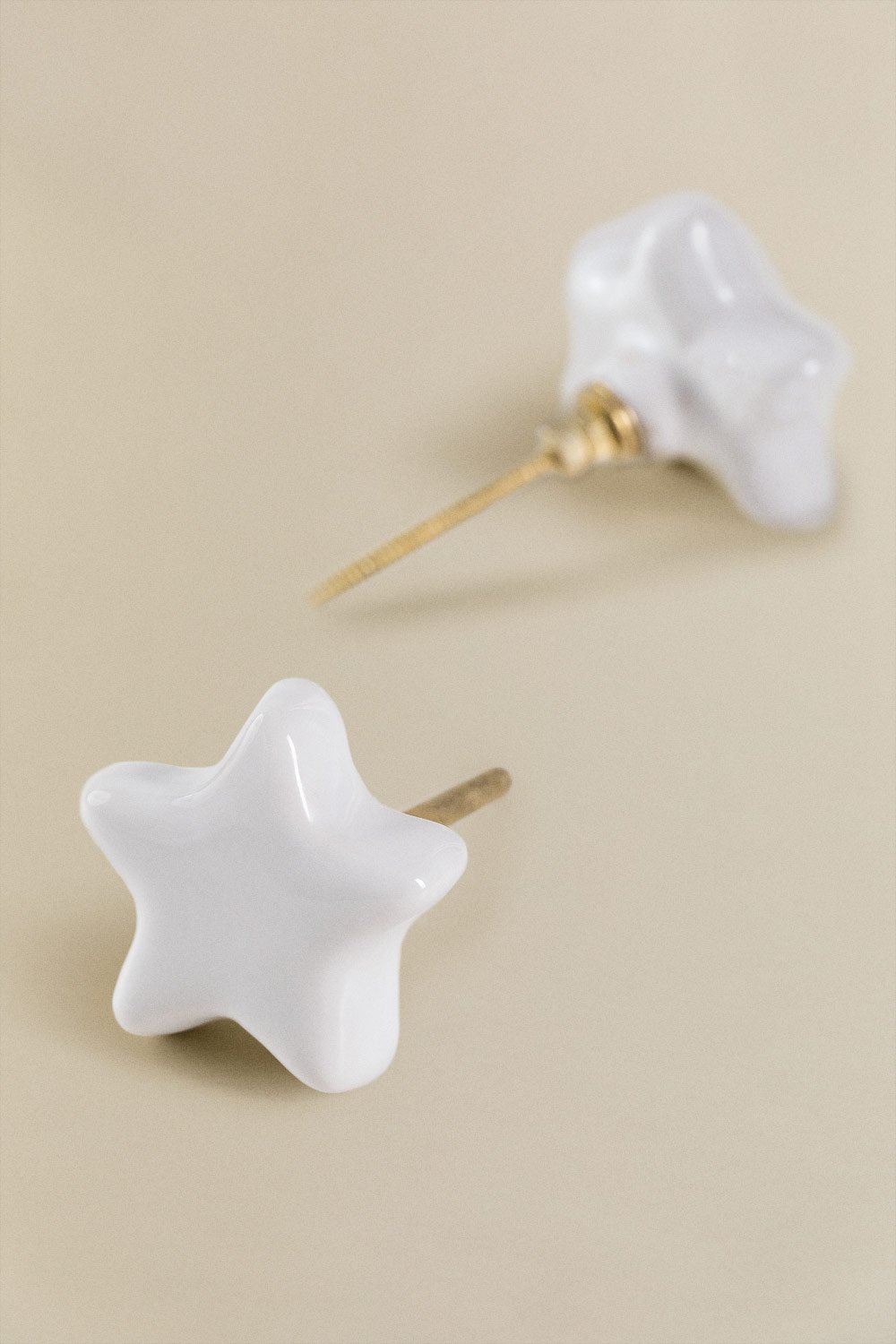 Set di 2 pomelli in ceramica Yeste Kids