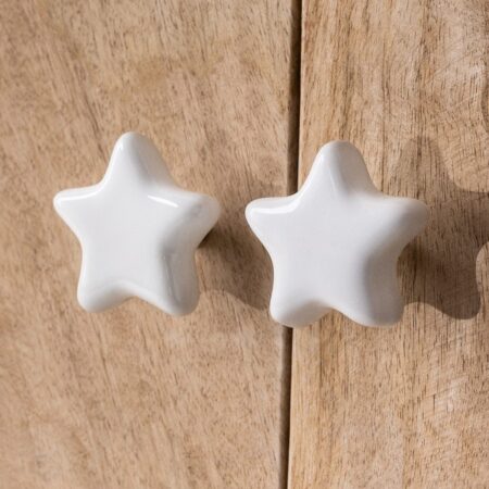 Set di 2 pomelli in ceramica Yeste Kids