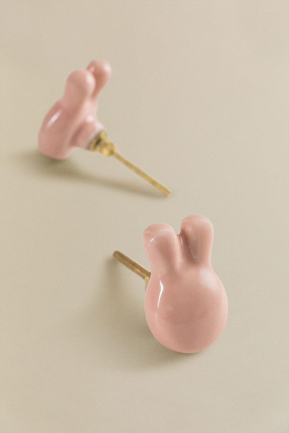 Set di 2 pomelli in ceramica Yorda Kids