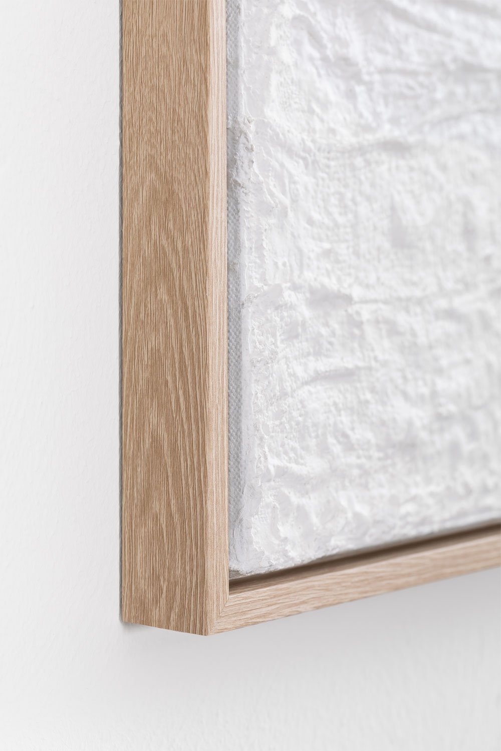 Set di 2 Quadri Decorativi in Rilievo in Gesso (60x90 cm) Leclerc