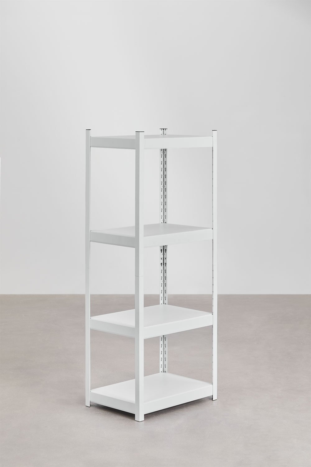 Set di 2 ripiani in acciaio (150-120x60 cm) Crenzi