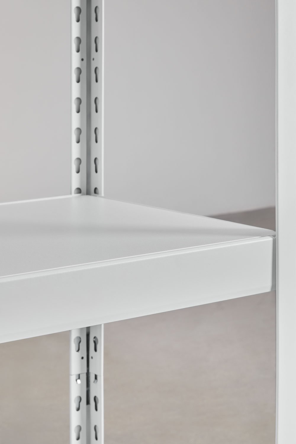 Set di 2 ripiani in acciaio (150-120x80 cm) Crenzi