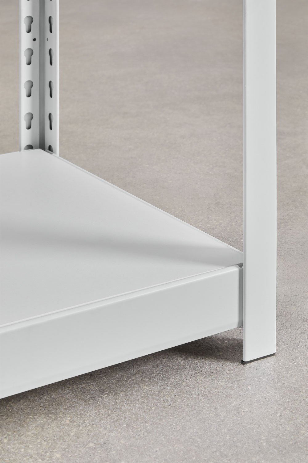 Set di 2 ripiani in acciaio (150-120x80 cm) Crenzi