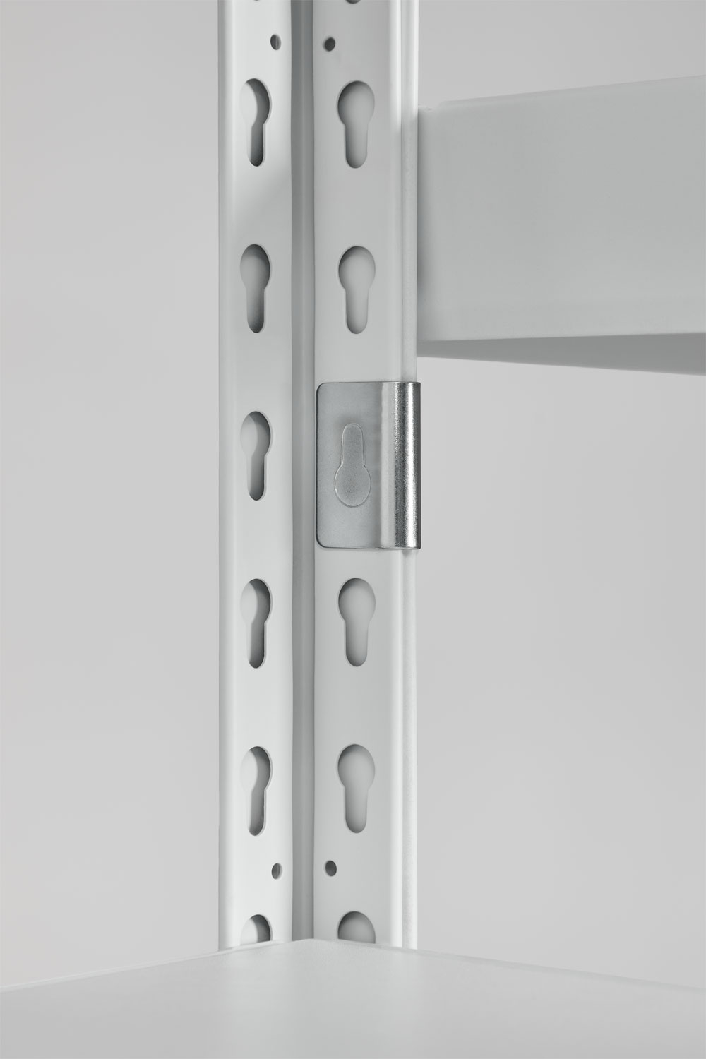 Set di 2 ripiani in acciaio (150-120x80 cm) Crenzi