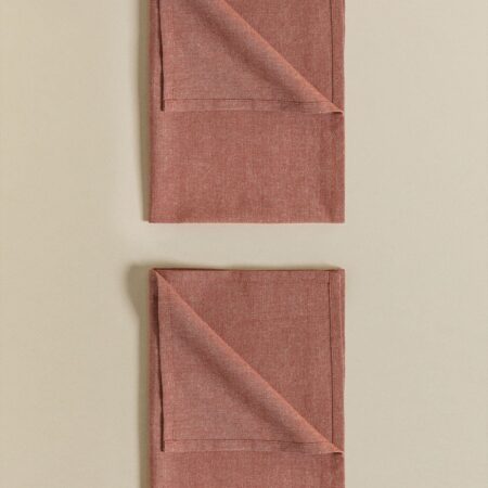 Set di 2 strofinacci da cucina in cotone Dasiel