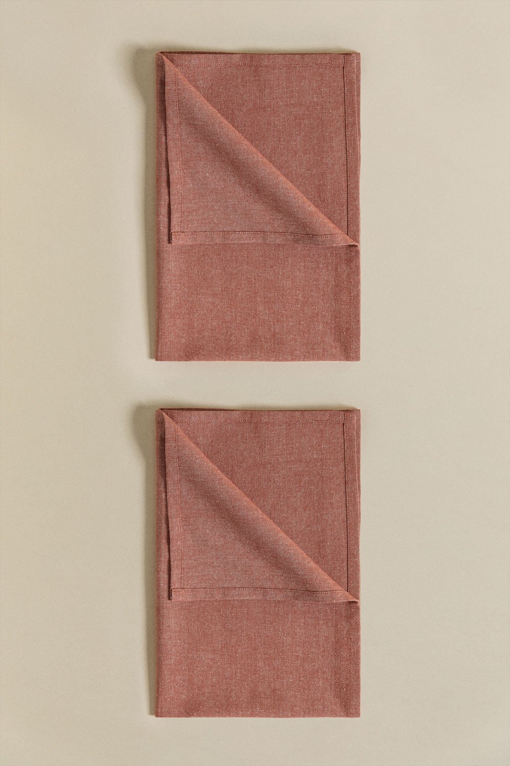 Set di 2 strofinacci da cucina in cotone Dasiel