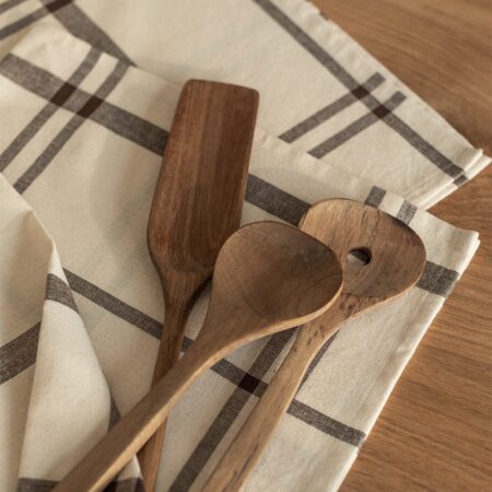 Set di 2 strofinacci da cucina in cotone Ducase