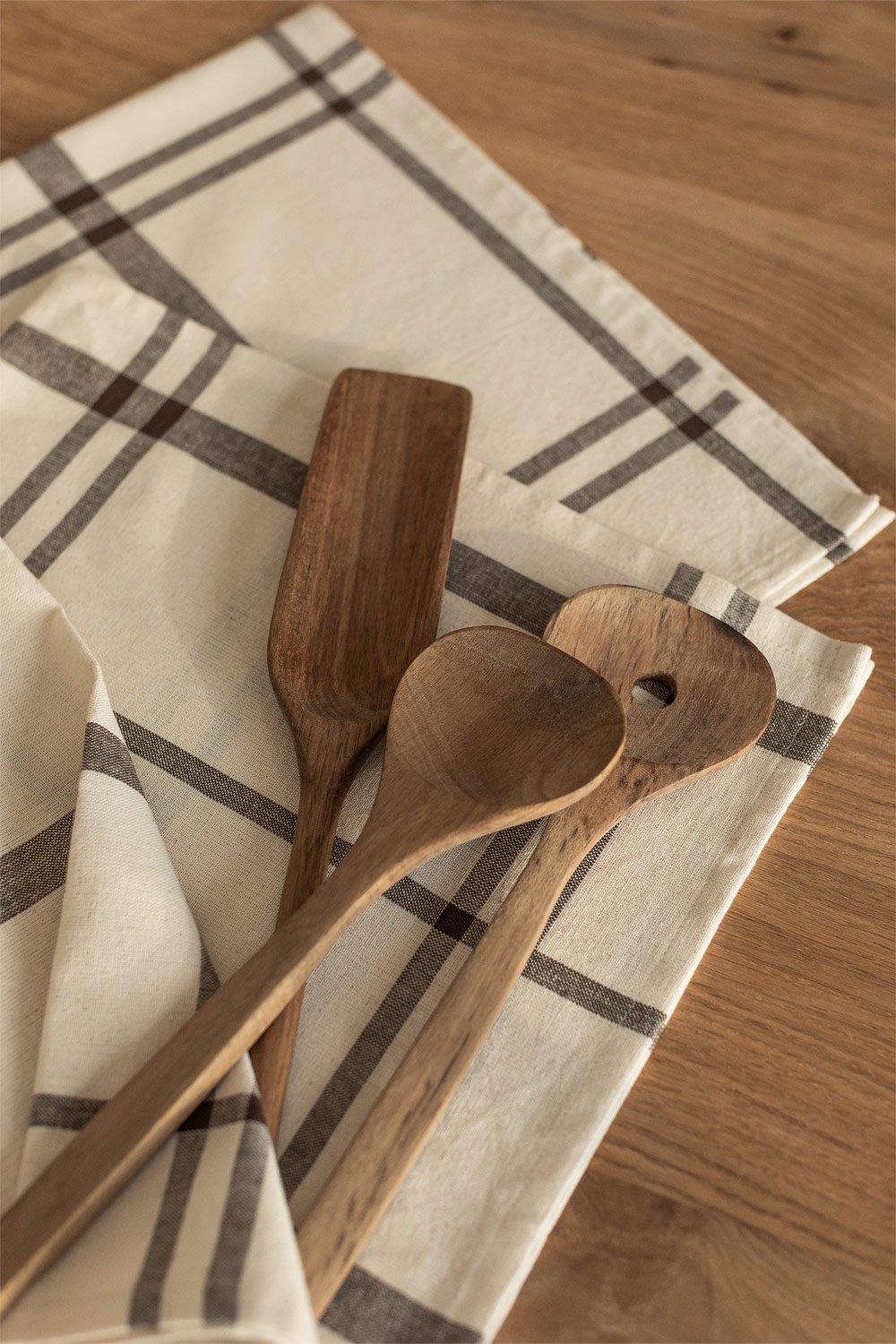 Set di 2 strofinacci da cucina in cotone Ducase