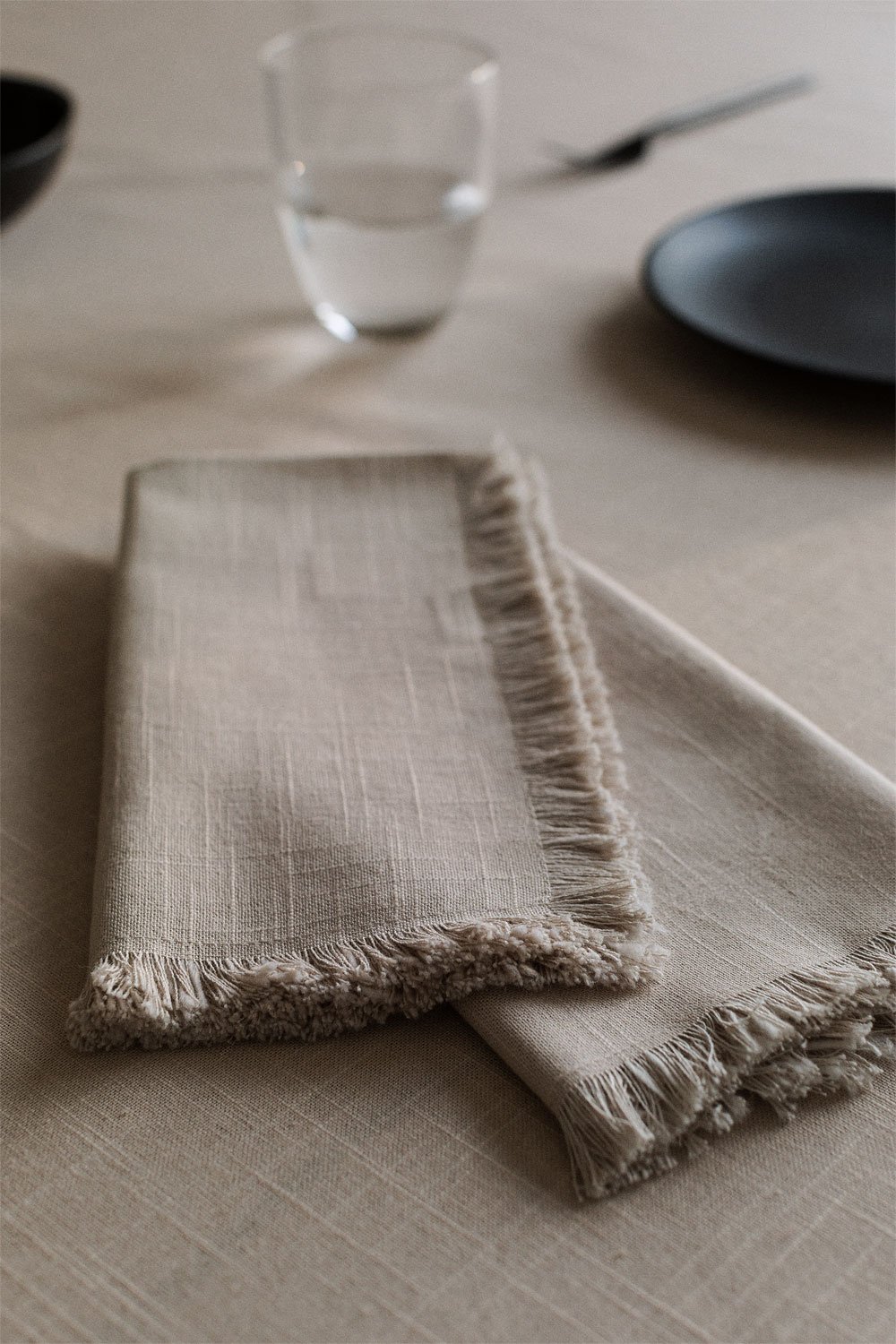 Set di 2 tovaglioli di cotone Nedeliya