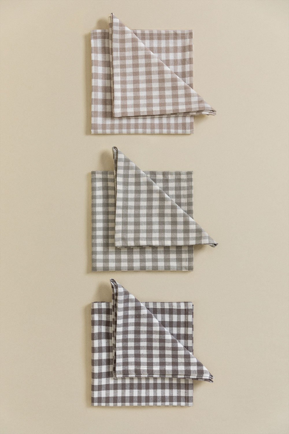 Set di 2 tovaglioli in cotone Hillary