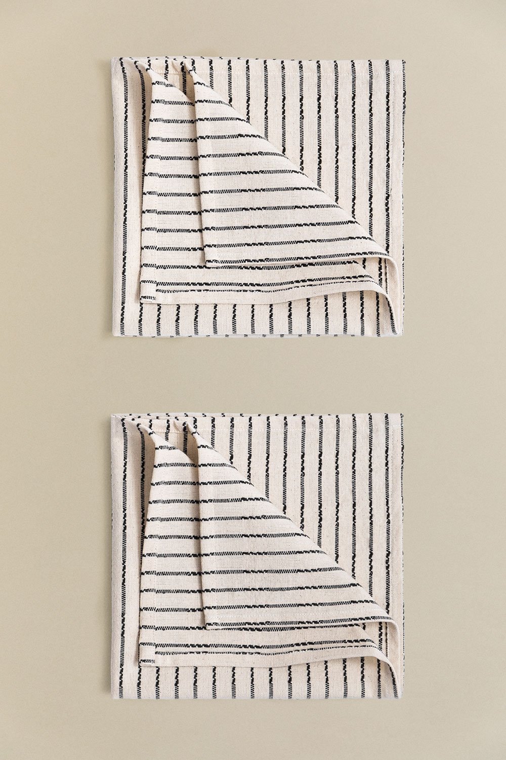 Set di 2 tovaglioli in cotone Oziel