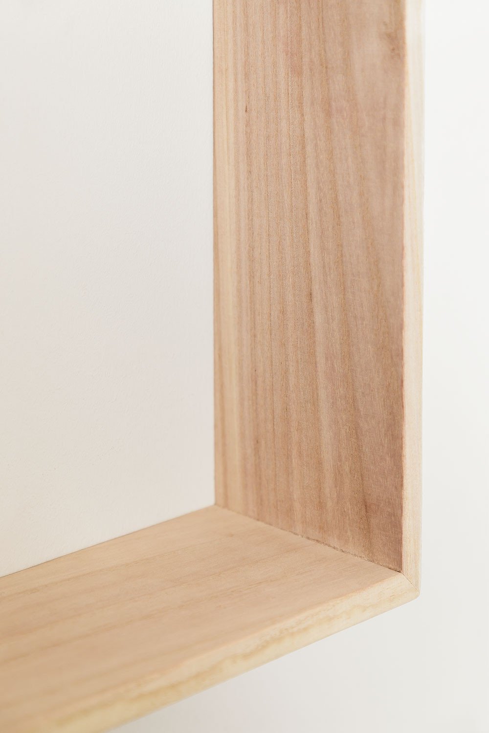 Set di 3 mensole da parete in legno Ayale