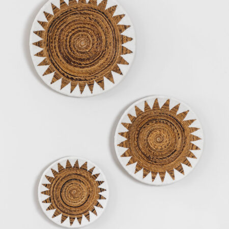 Set di 3 Piatti Decorativi Aleiso