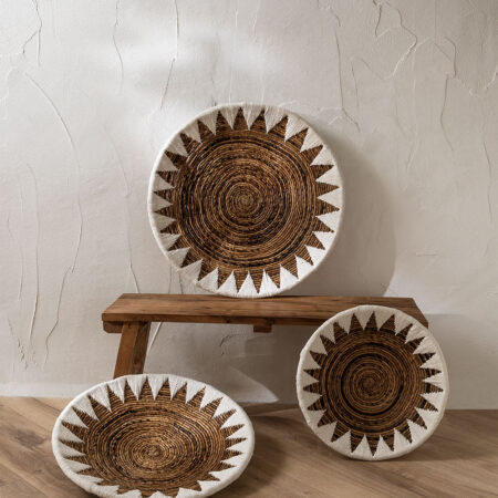 Set di 3 Piatti Decorativi Aleiso
