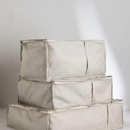 Set di 3 scatole portaoggetti Jamil